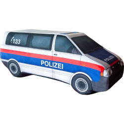 KisFa - Polizei Ă–sterreich Kleinbus Streifenwagen 40 cm lang 3D-PlĂĽschkissen KisFa - Polizei Ă–sterreich Kleinbus Streifenwagen 40 cm lang 3D-PlĂĽschkissen